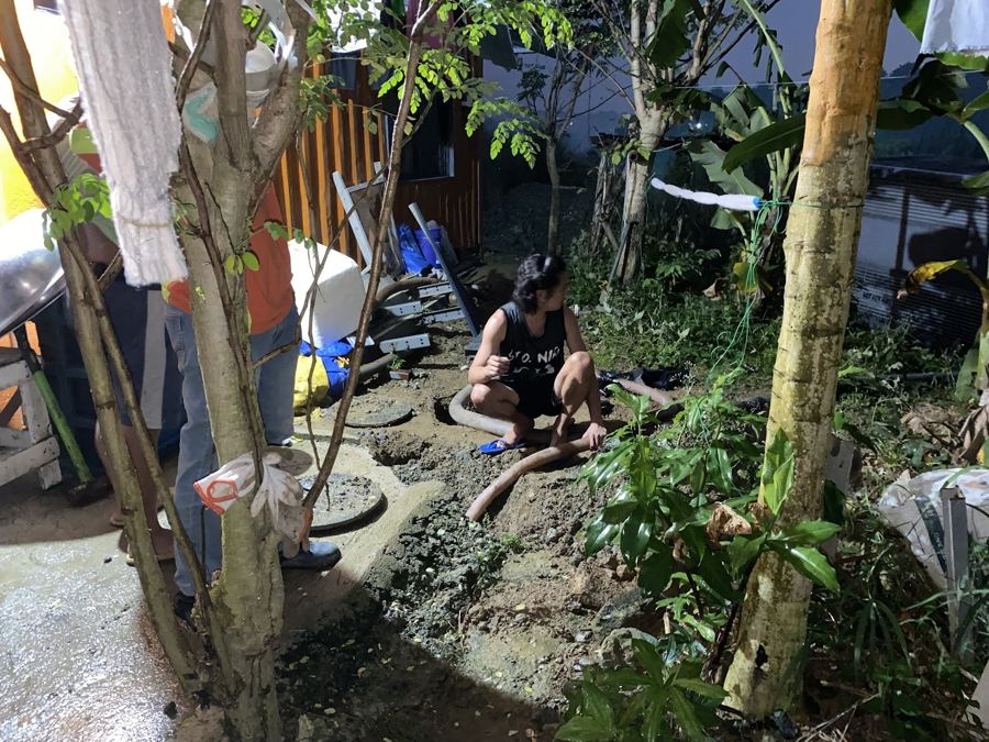 Malabanan Plumbing Siphoning Service work photo